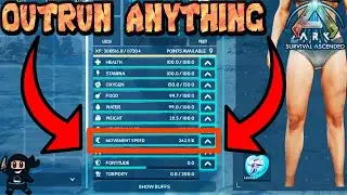 How to level up movement speed in Ark Survival Ascended #playark  #ASA