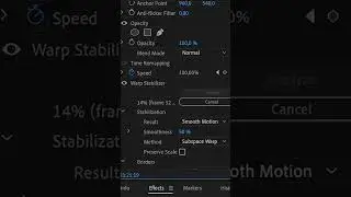 Premiere Pro Sarsıntı Sorunu - Warp Stabilizer ❗️