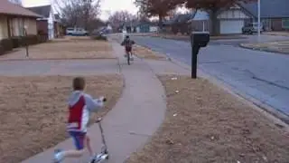 Jonah Riding His Bike!