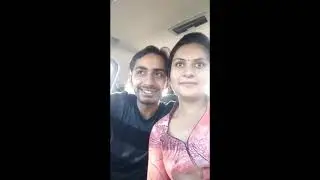 College girlfriend and boyfriend kissing video in car