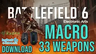 Battlefield 6 No Recoil Macro Script (Logitech, Razer)