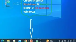 Create Windows Shutdown Icons in 10 seconds