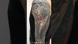 #tatuaggio #biomeccanico guarito e assestato a + di un mese dalla guarigione dall’ultima seduta