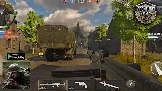 WW2 Frontline 1942: War Game - Android Gameplay
