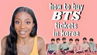 how to buy BTS tickets in korea as a foreigner part 1 // INTERPARK TUTORIAL
