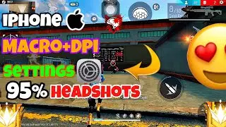 iPhone  Macro⚡️Dpi settings ⚙️ | OB42 update | Macro+Dpi+hud settings ⚙️ | 95% headshots 🎯 | ff