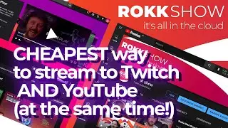 CHEAPEST way to Stream to TWITCH and YOUTUBE (at the same time)!