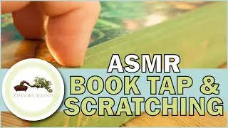 ASMR Tapping Scratching Book Cover and Spine