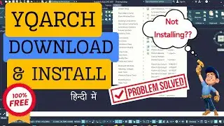 How to Install Yqarch Plugin For Autocad | ⚠ Not Installing ?? Problem Solved in Hindi ✅