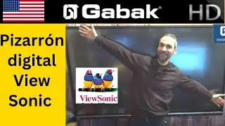 Tutorial pizarrón digital interactivo tv VS17117 ViewSonic IFP7550 75"- GabakTech