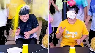 Drawing Rope While Blindfolded, All Depends On Luck, So Exciting! 
