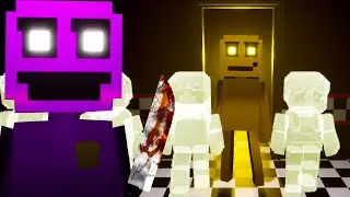 HENRY AND THE GHOST OF THE CHILDREN COME FOR REVENGE AGAINST PURPLE GUY! | FNAF Killer in Purple 2