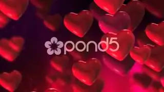 Valentines Heart Loop 2 - After Effects - Cinema 4D - Stock Footage