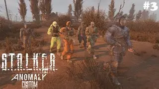 ЭКШОН НА БОЛОТАХ - STALKER ANOMALY CUSTOM #3