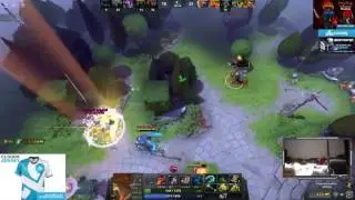Sing sing Lina jebaiting and outplaying Dendi Templar Assasins