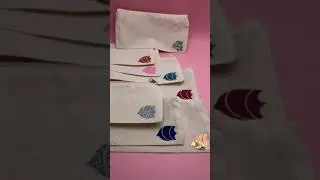 Estojo personalizado de algodão crú - filme termocolante #shorts
