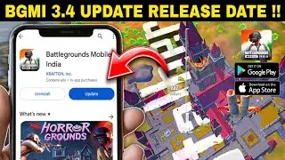 Bgmi 3.4 Update Release Date | Bgmi New 3.4 Update Kab Aayega | Bgmi New Update