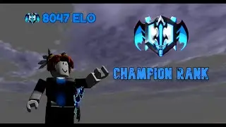 I REACHED THE *CHAMPION RANK* in Blade Ball!!