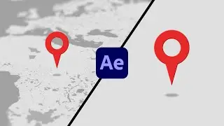 Create and Animate a Map Marker in Adobe After Effects