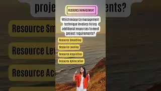 Mastering Resource Management: Answering Question #14 | PMP Short