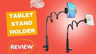 Tablet Stand Holder, Mount Holder Clip with Grip Flexible Long Arm Gooseneck Review
