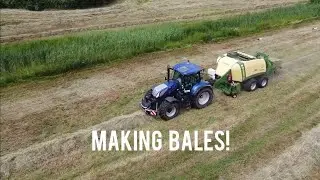 Making bales in the Netherlands!