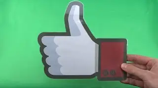 LIKE BUTTON GREEN SCREEN EFFECT #2