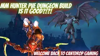 Shadowlands Pre Patch: PVE MM Hunter AOE and Single Target DUNGEON Build.. Is It Good???👀👏👍😍