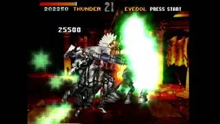 Killer Instinct (1994) - Thunder beating up CPU Eyedol during death sequence