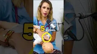 ATRAGANTAMIENTO👉 Cómo actuar ✅correctamente #shorts #emergenciasmédicas