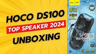 Hoco DS100 Bluetooth Speaker Unboxing | Top Waterproof Speaker 2024 Review