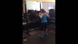Elyse Morse 1 RM Backsquat