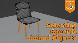 Blender POWER TIP⚡⚡⚡: Selecting specific joined object  |  BLENDER POWER TIP TUTORIALS