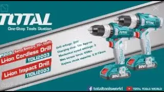 TOTAL Cordless Impact Drill TIDLI2002