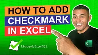 How to add checkmarks symbol in Microsoft Excel