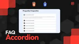 Como criar um FAQ Acordeom estiloso com HTML e CSS