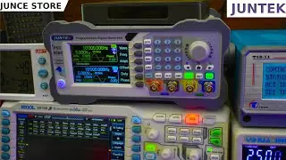 JUNTEK PSG9080 Обзор цифрового генератора сигналов часть первая. The review Signal generator Part 1