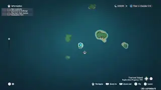 Genshin Impact Tsurumi Island Collect Electro Particles Chest Challenge