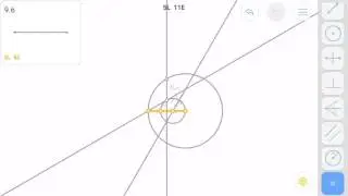 Euclidea 9.6 (Iota 6) Solution walkthrough
