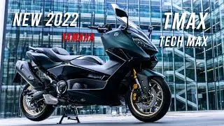 New 2022 Yamaha TMAX Tech MAX