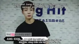 [ENGSUB+VIETSUB] BTS show you - How to strech & warm-up [PART1] Harold TdKeller