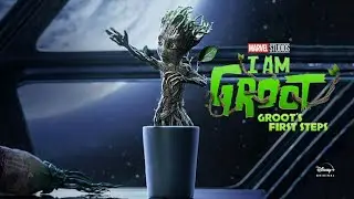 I'm Groot Episode 1 Season 1 | original Amazon prime | Marvel | the first step out of pot