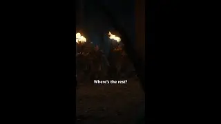 Galadriel stands alone against the orcs #TheRingsOfPower #shorts