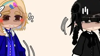 ‘ Hey, Hey, Hey lover~ ‘ Wednesday - Gacha Club - Wenclair