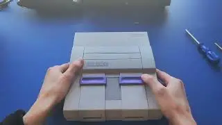How to Open a Super Nintendo Console (For cleaning/repair)
