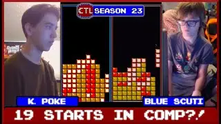 19 STARTS IN COMP?! | Div. 1B | Kunfusingpoke vs. Blue Scuti | CTL S23