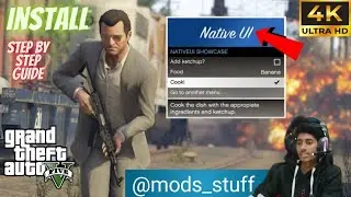How to install NatuveUI IN GTA V | install nativeui | nativeUI kase install kasae karen @modsstuff