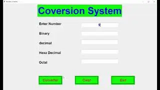 Python Programming - Convert Decimal to Binary, Octal and Hexadecimal
