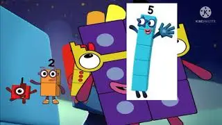 Numberblocks intro but it 10 is love dek and 5 cute girl
