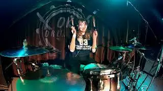 System of a down "Aerials" (Drum cover by Юля Небольсина)